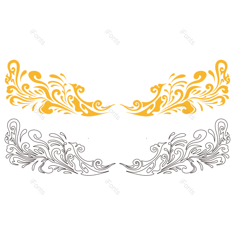 花纹图片,矢量图元素,PNG,免抠素材